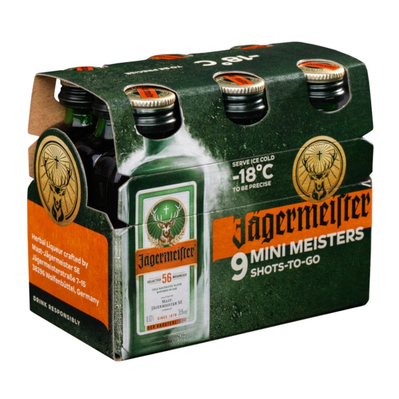 Jagermeister 9X20ml mini