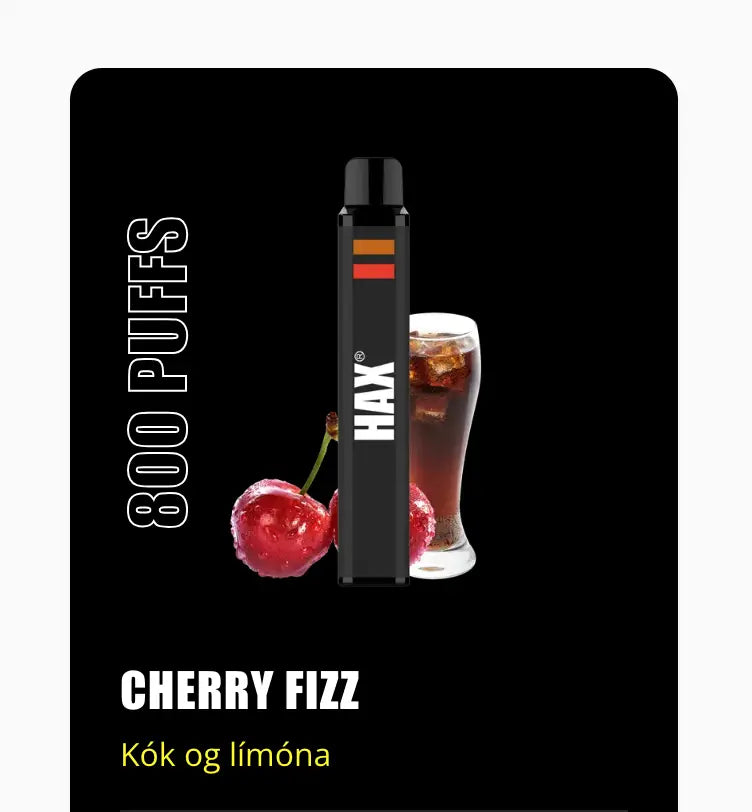 HAX Cherry Fizz 800