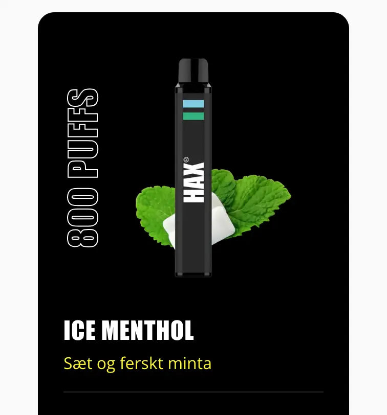 HAX Menthol 800