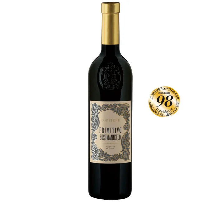 Coppiere Primitivo/Susumaniello Salento IGT 2023 - 750ml
