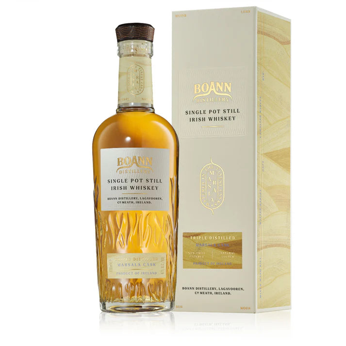 Boann Single Pot Still Irish Whiskey Marsala Cask - 700ml