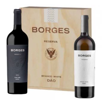 Borges Dao Reserva Trékassi með 3 flöskum - 3x750ml