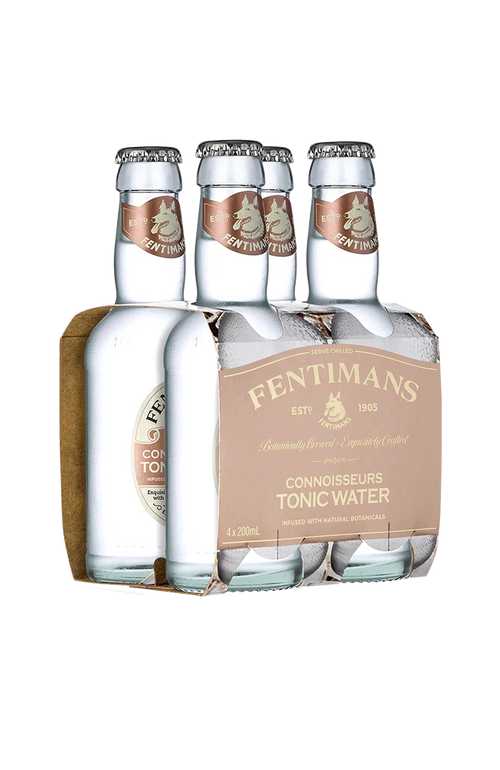 White Gin by Rosée 700ml x 4x Fentimans Connoisseurs Tonic